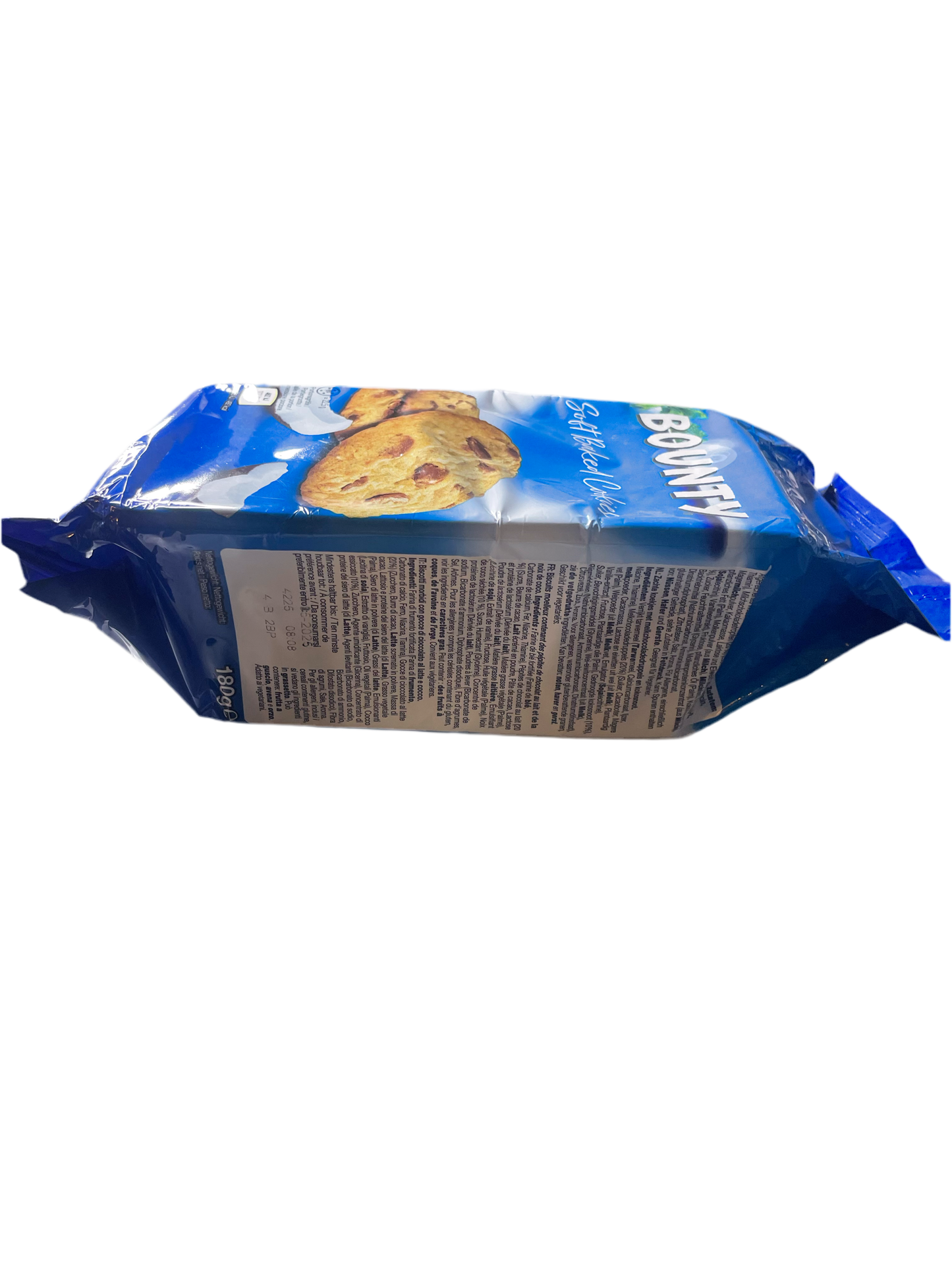 Bounty Soft Baked Cookies 180g (IE) BBF 5/25