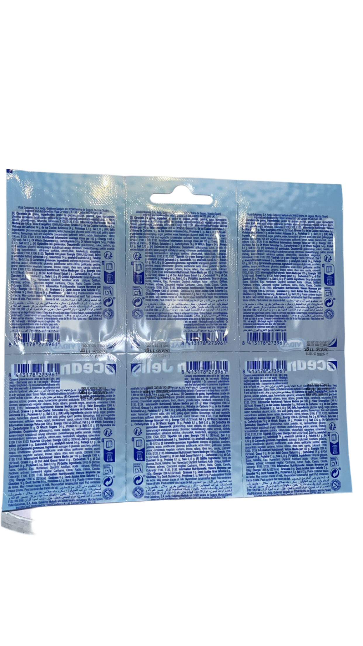 Ocean Jelly Sweets (Pack of 6)