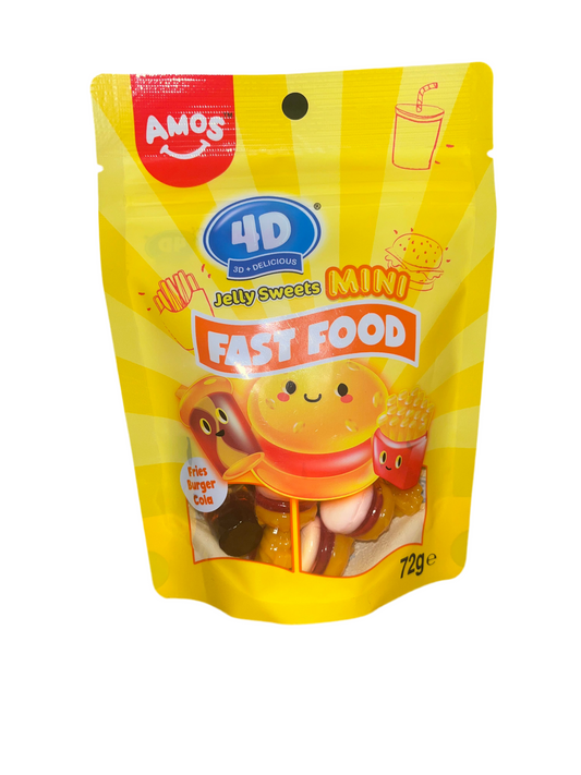 4D Gummy Mini Fast Food