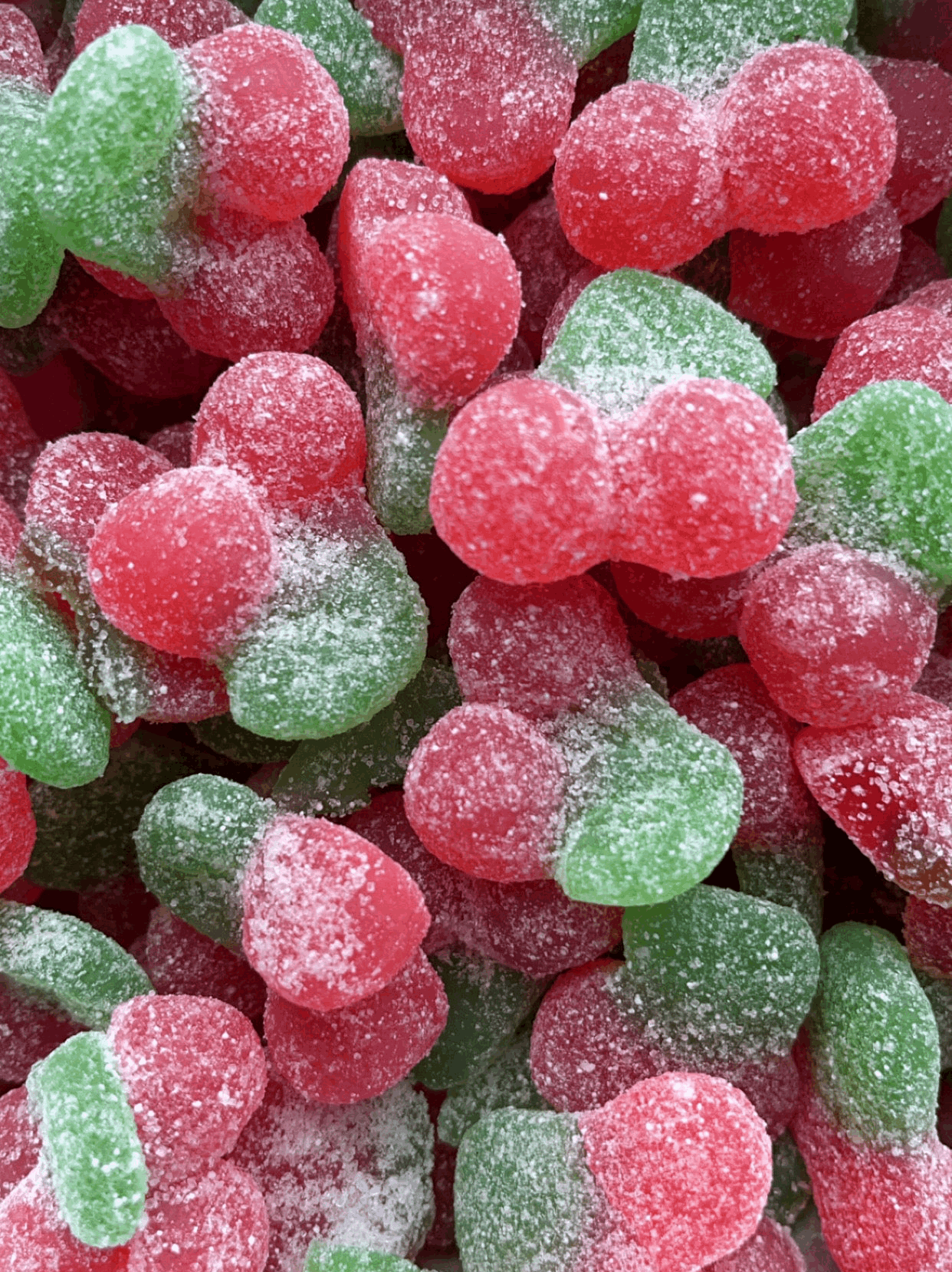 Vegan Fizzy Twin Cherries