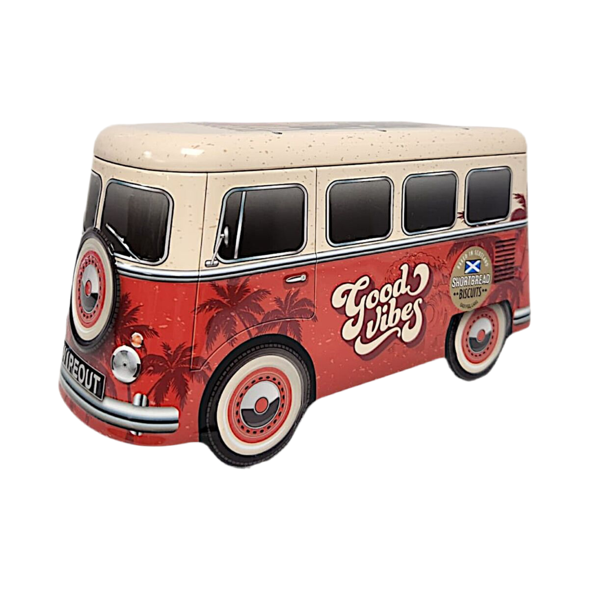 Good Vibes Scottish Shortbread Biscuits & Tin