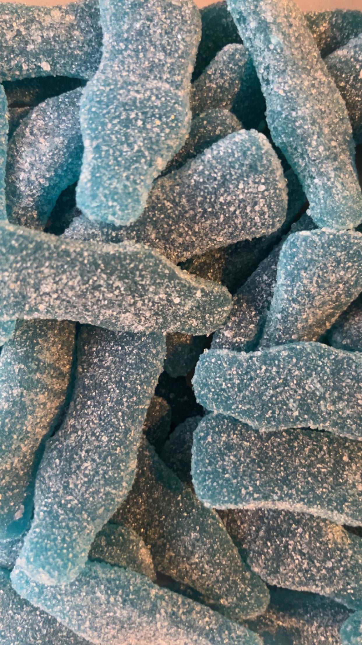 Giant Fizzy Blue Raspberry Bottles