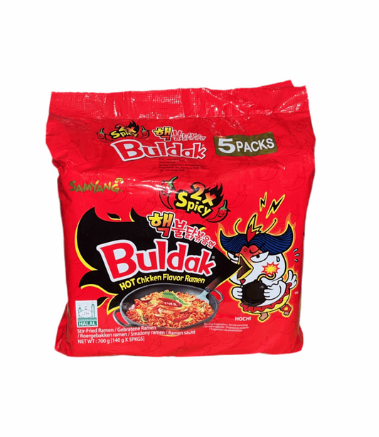 Buldak Hot Chicken Flavour Ramen (Halal, Korea)