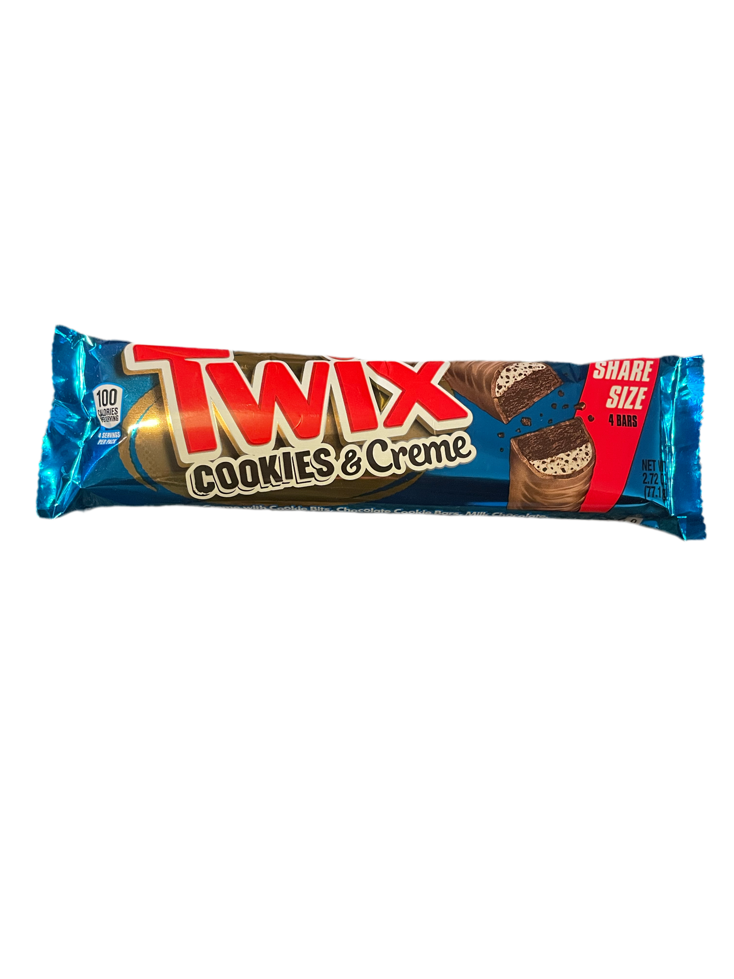 King Size Twix Cookies & Creme (USA) 77.1g BBF 06/25