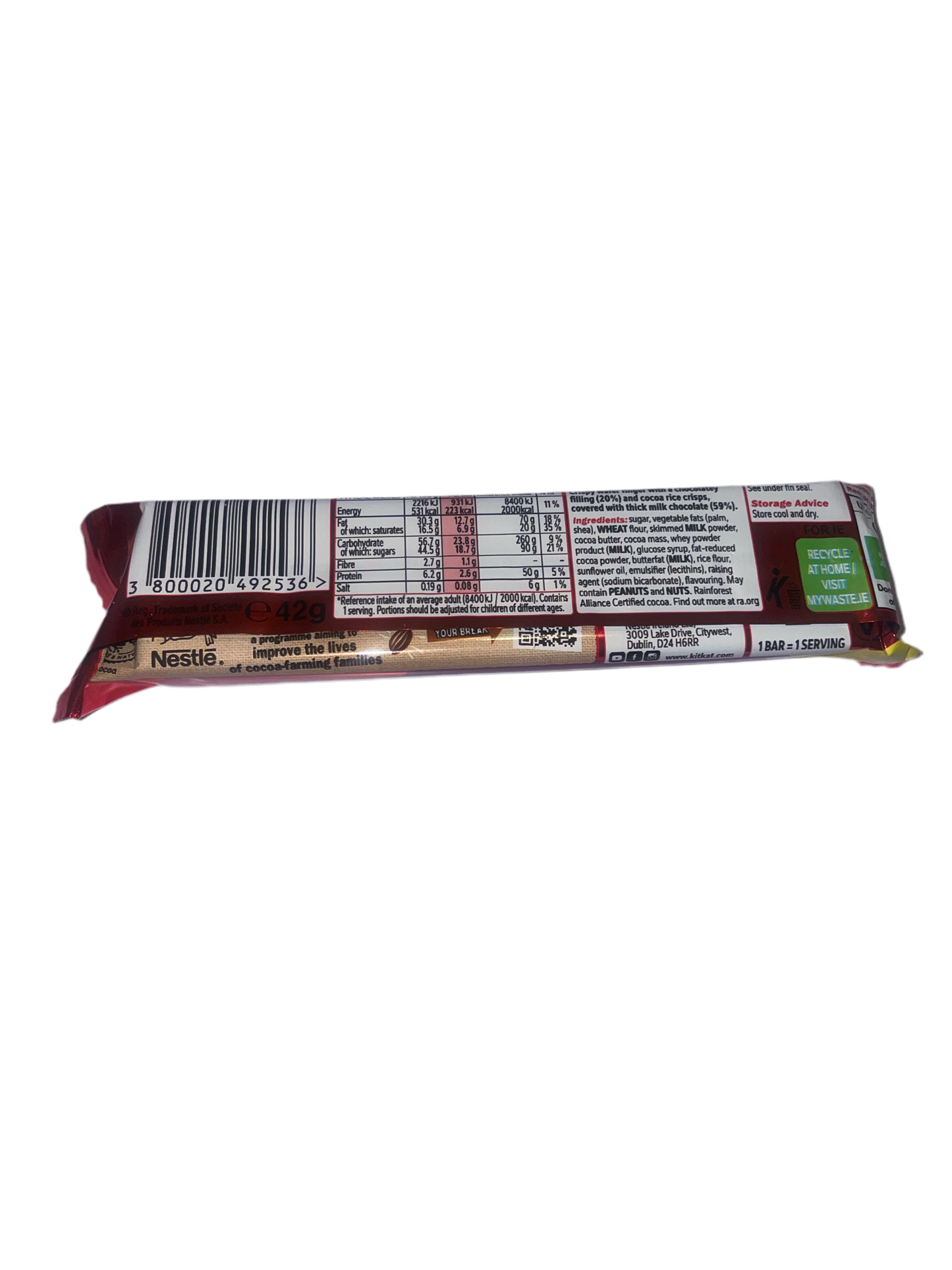 Kit Kat Chunky Crunchy Double Choc (42g)