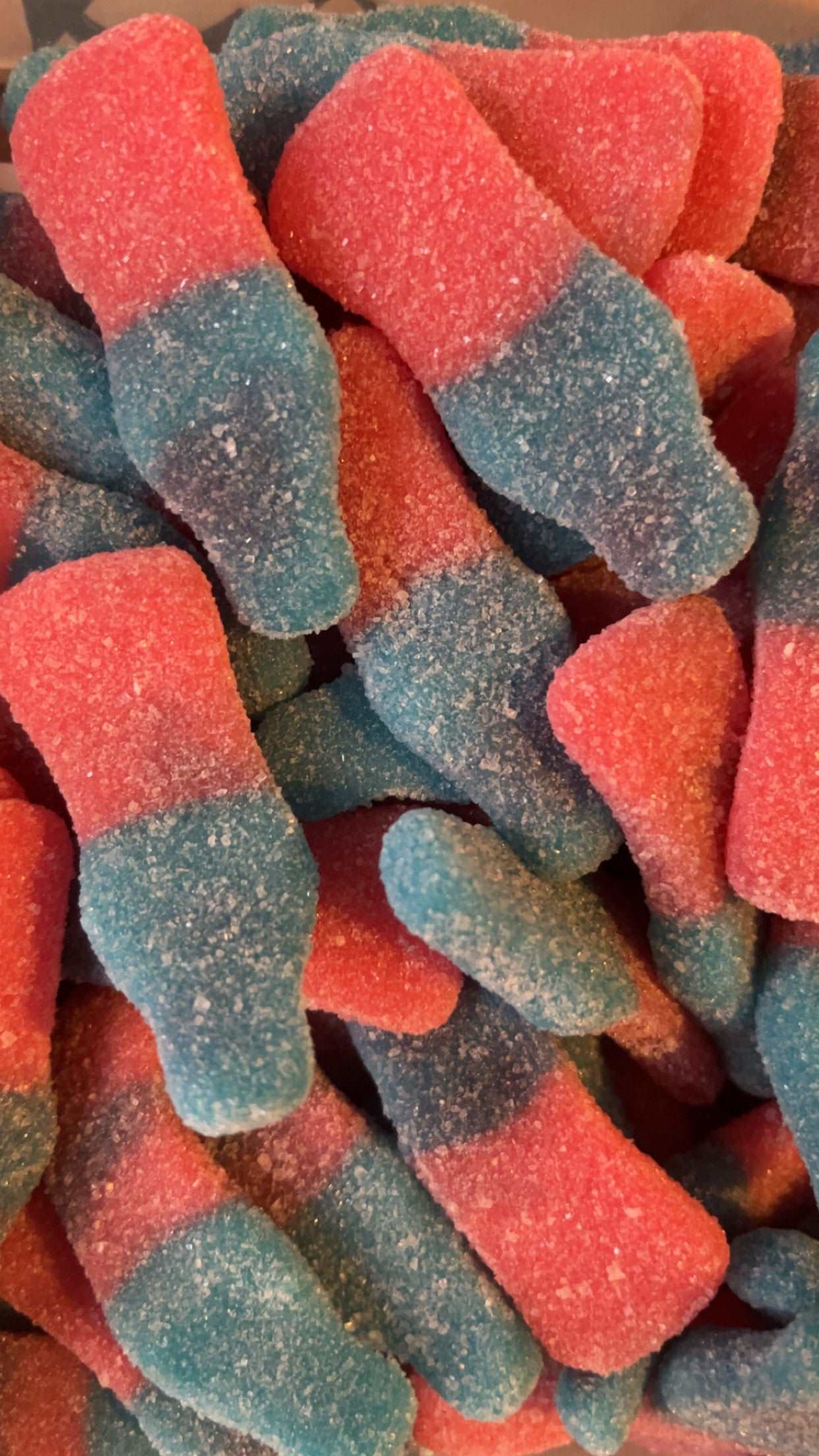 Giant Fizzy Bubblegum Bottles