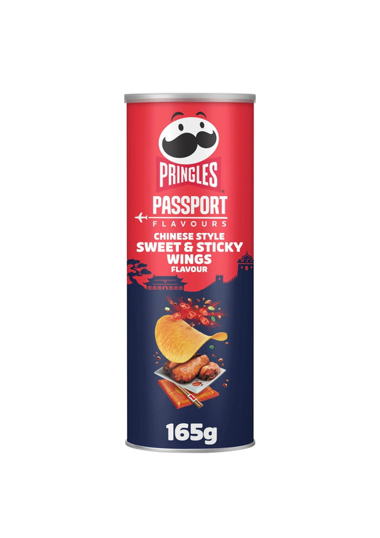 Pringles Passport Chinese Style Sweet & Sticky Wings (Limited Edition) 165g