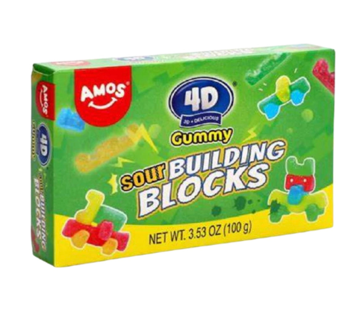 4D Gummy Sour Building Blocks