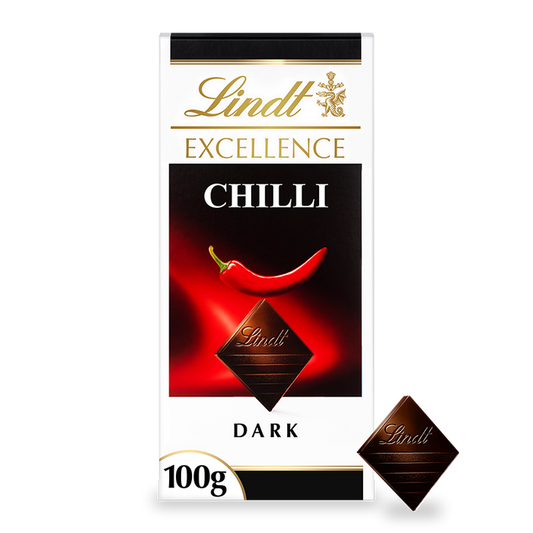 Lindt Dark Chocolate Chilli (Swiss)