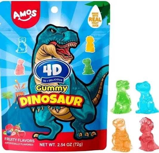 4D Gummy Dinosaurs