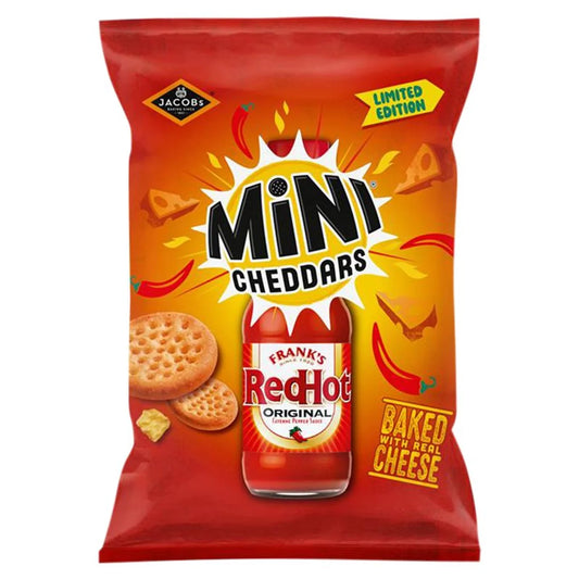 Mini Cheddars X Franks Red Hot Sauce