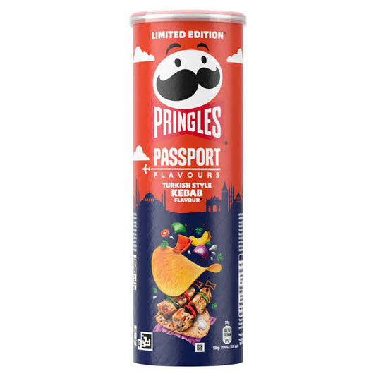 Pringles Passport Turkish Style Kebab Flavour (Limited Edition) 165g