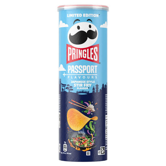 Pringles Passport Japanese Style Stir Fry Flavour (Limited Edition) 165g