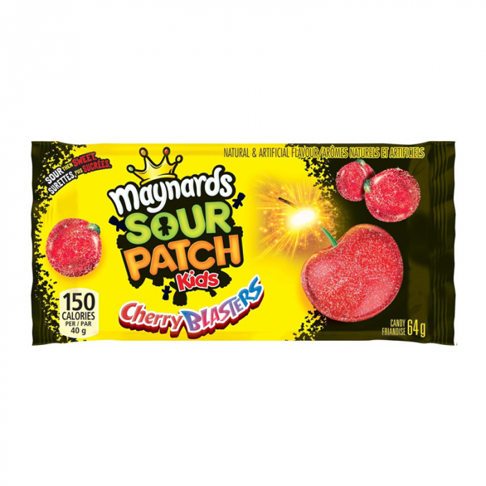 Sour Patch Kids Cherry Blasters (Canada) 64g BBF 05/25