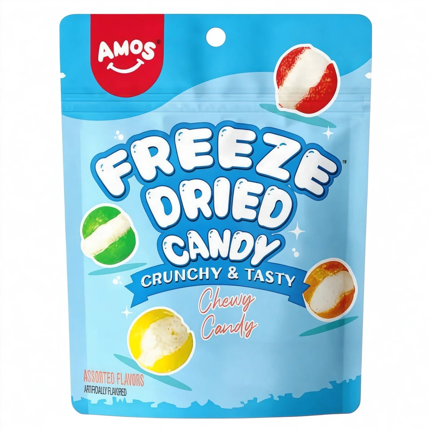 Freeze Dried Candy Assorted Fruity Flavours