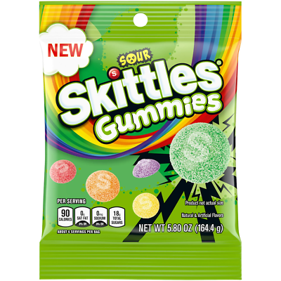 Skittles Sour Gummies 164.4g (USA)